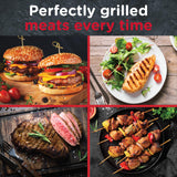 Sensiohome Panini Press, Sandwich Toaster & Health Grill - Non-Stick Easy Clean Plates