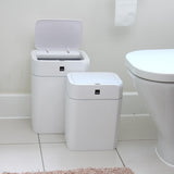 Sensiohome Value 2 Pack 12L+16L Waterproof Motion Sensor Trash Cans with Auto Lids