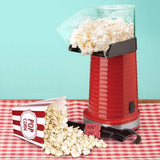 Sensiohome Pop & Sizzle – Round Waffle Maker + Popcorn Maker - Value Bundle