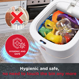 Sensiohome 12 Litre Waterproof Motion Sensor Trash Can Dust Bin with Auto Lid