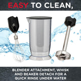 Sensiohome 1000W Super Powerful Hand Blender 3-in-1 with Attachments