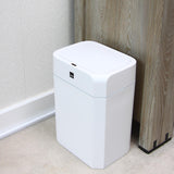 Sensiohome Value 2 Pack 12L+16L Waterproof Motion Sensor Trash Cans with Auto Lids