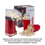 Sensiohome Popcorn Maker 1200W | Fat Free and Healthy