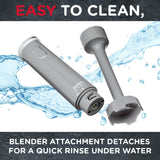 Sensiohome Hand Blender Cool Grey 200W Stick Immersion Blender