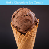 Sensiohome Icy Treats Ice Cream & Dessert Maker, Professional Fast, Recipes Included, Blue