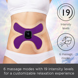 Sensiohome Glow Flow – Hot & Cold Massager + EMS & Heat Massager Purple - Value Bundle