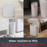 Sensiohome 5 Litre Waterproof Motion Sensor Trash Can Dust Bin with Auto Lid