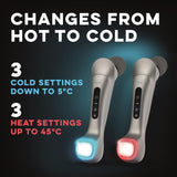Sensiohome Zen Pack – Foot & Legs EMS Machine+ Hot & Cold Massager - Value Bundle