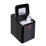 Sensiohome Ice Cube Maker Countertop Machine 9 Ice Cubes in Minutes, 12KG of Ice in 24 Hours, Large & Small Ice