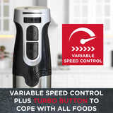 Sensiohome 1000W Super Powerful Hand Blender 3-in-1 with Attachments