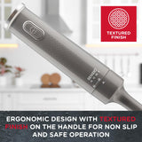 Sensiohome Hand Blender Cool Grey 200W Stick Immersion Blender