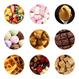 Global Gourmet by Sensiohome Mini Chocolate Fountain Fondue Set With Party Serving Tray Included