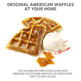Global Gourmet by Sensiohome American Waffle Maker Iron Machine 700W