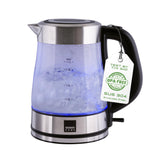Sensiohome Electric Cordless Glass Kettle 1.7L 3000W
