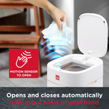 Sensiohome 12 Litre Waterproof Motion Sensor Trash Can Dust Bin with Auto Lid