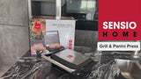 Sensiohome Panini Press, Sandwich Toaster & Health Grill - Non-Stick Easy Clean Plates
