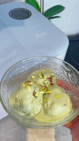 Sensiohome Icy Treats Ice Cream & Dessert Maker, Professional Fast, Recipes Included, Blue