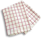Sensiohome 100% Natural Cotton Terry Tea Towels | Soft Vintage Kitchen 5 Pack | Large 45 x 65cm | Multicoloured