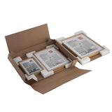 Sensiohome 3 Pack Photo Frame Aluminium Gold Various Sizes - Sensiohome