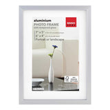 Sensiohome 3 Pack Photo Frame Aluminium Silver Various Sizes - Sensiohome