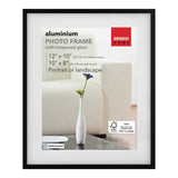 Sensiohome 3 Pack Photo Frame Aluminium Black Various Sizes - Sensiohome