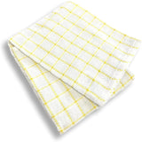 Sensiohome 100% Natural Cotton Terry Tea Towels | Soft Vintage Kitchen 5 Pack | Large 45 x 65cm | Multicoloured